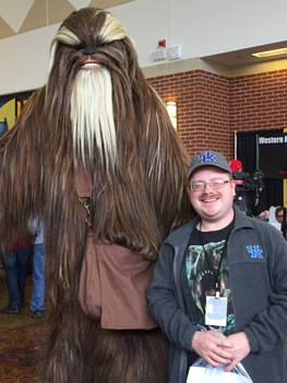 Me and a wookie