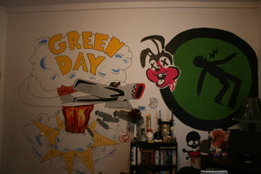 Green Day Mural