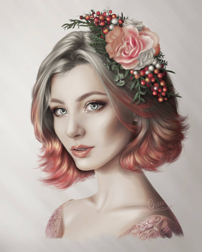 Portret study 6 by xX-Guen-Xx