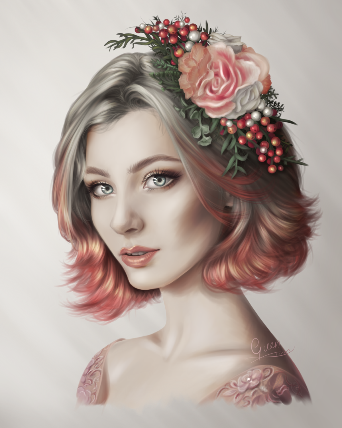 Portret study 6 by xX-Guen-Xx