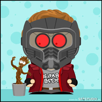 GOTG: Star-Lord and Groot