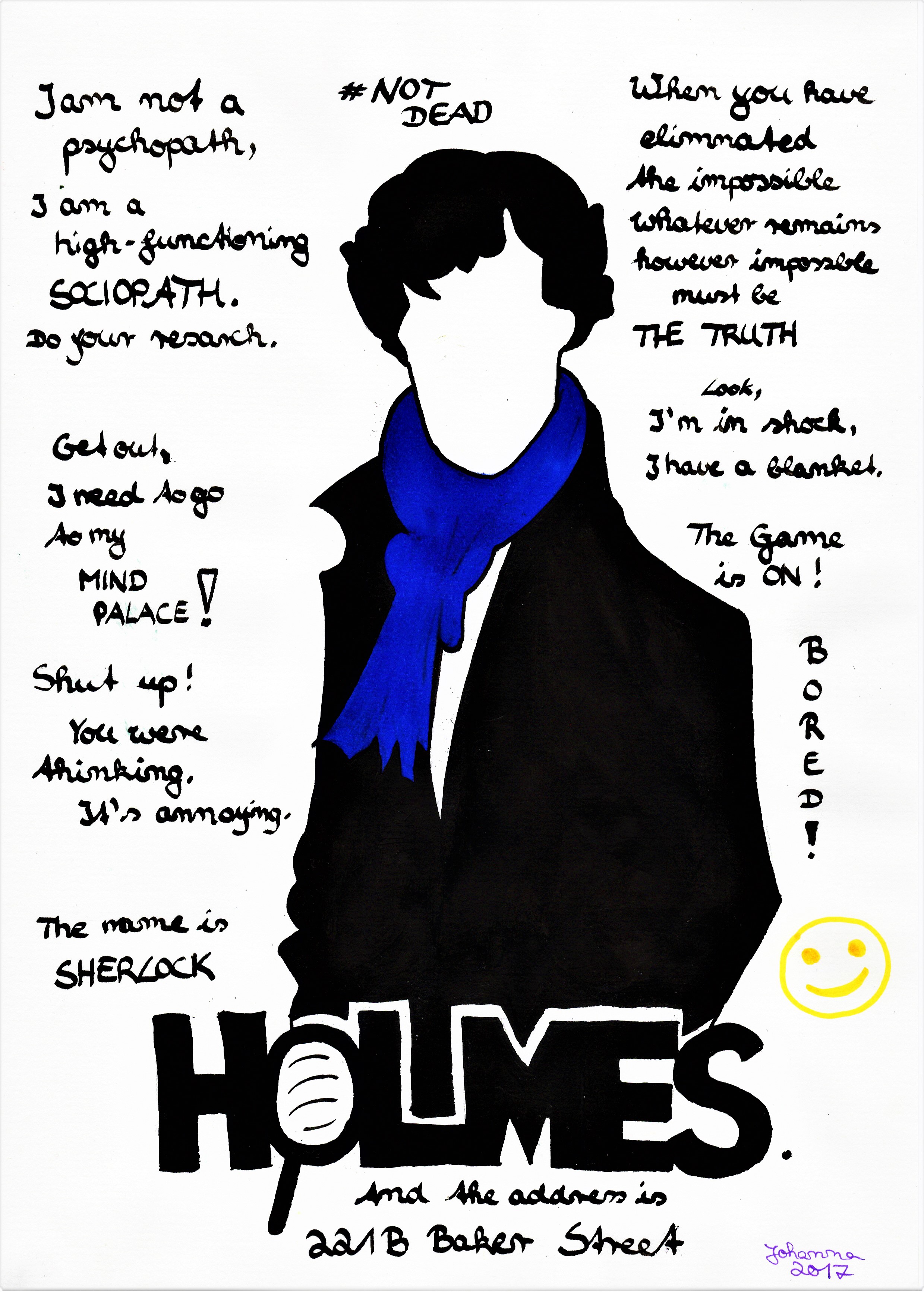 Inktober 08 : Sherlock
