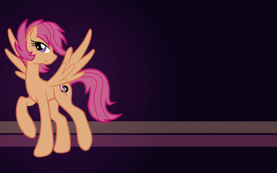 Adult Scootaloo Wallpaper (left side for mac)