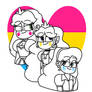 Ira, Daphne and Plutonia Pride