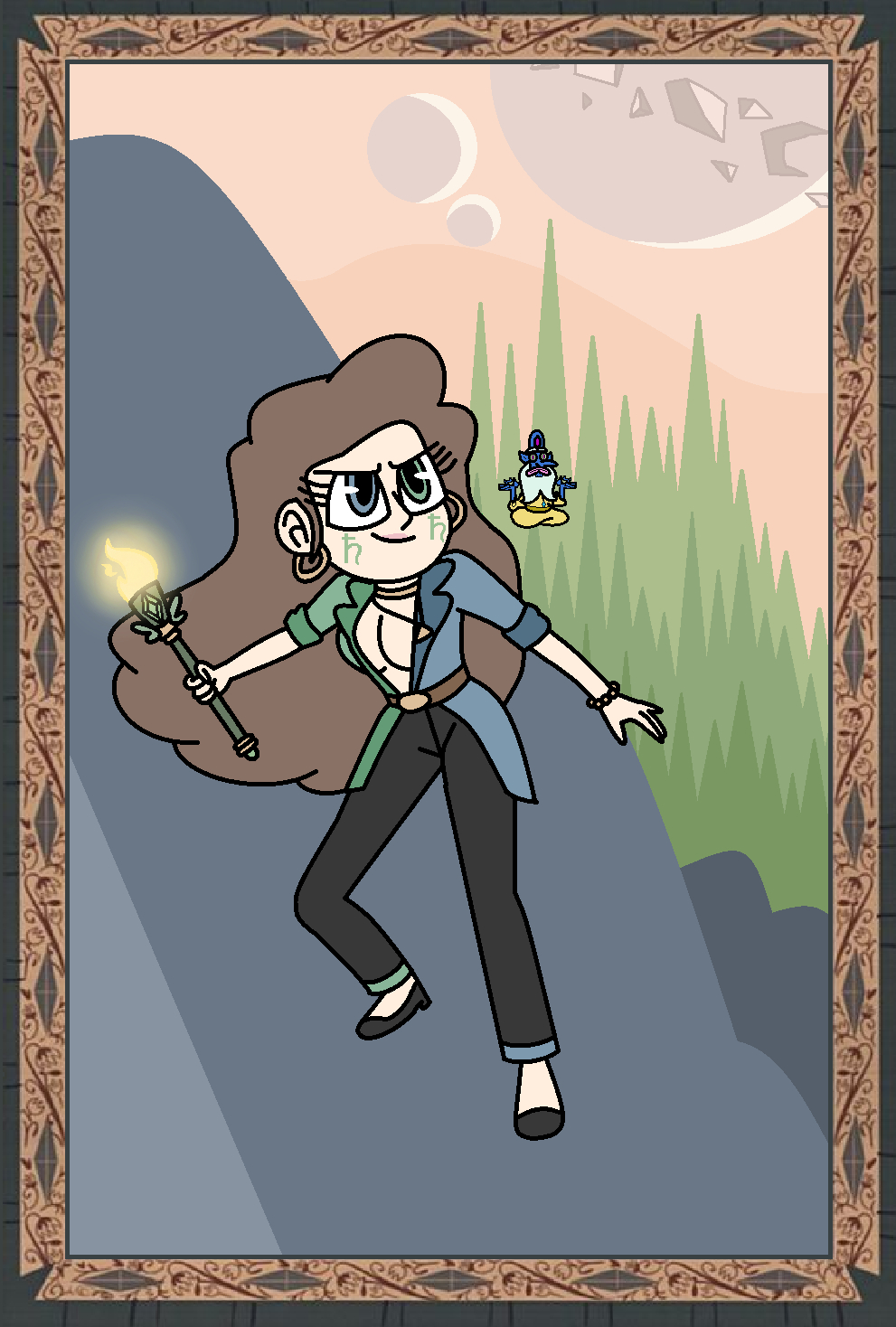 Queen Daphne the Thrill-Seeker Tapestry