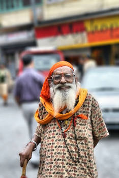 Man in India