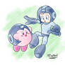 MegaMan and Kirby (DMMD2017)