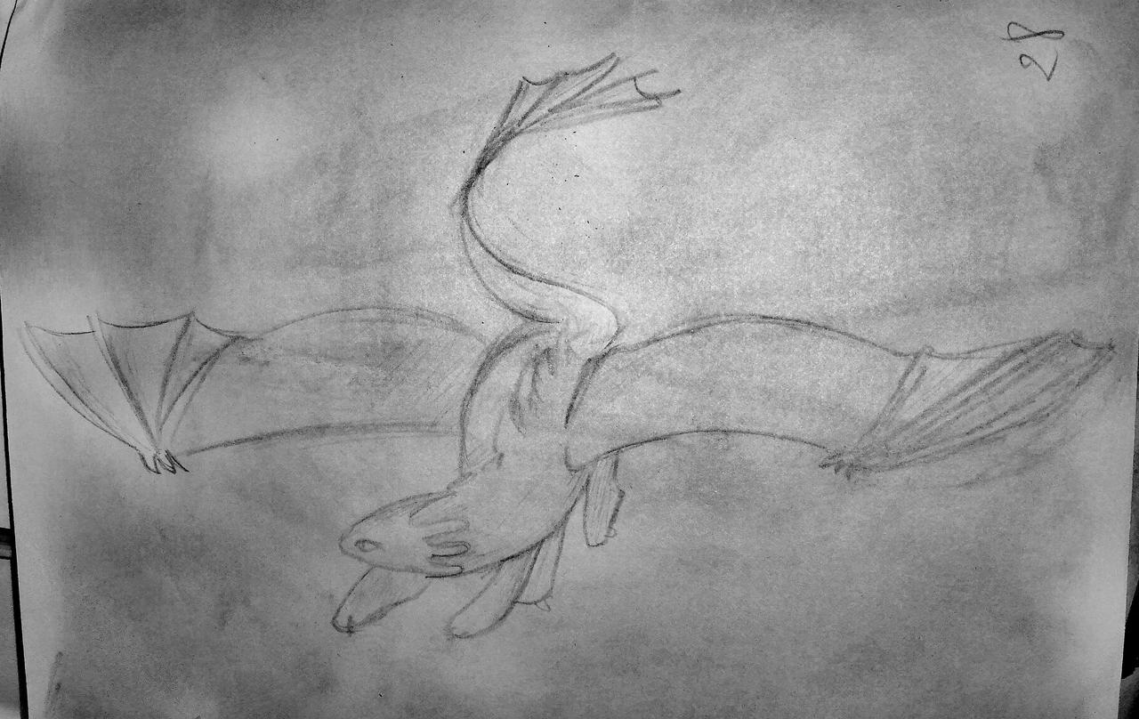 Toothless Large Drawing Toothless sketch by Smb00 on DeviantArt