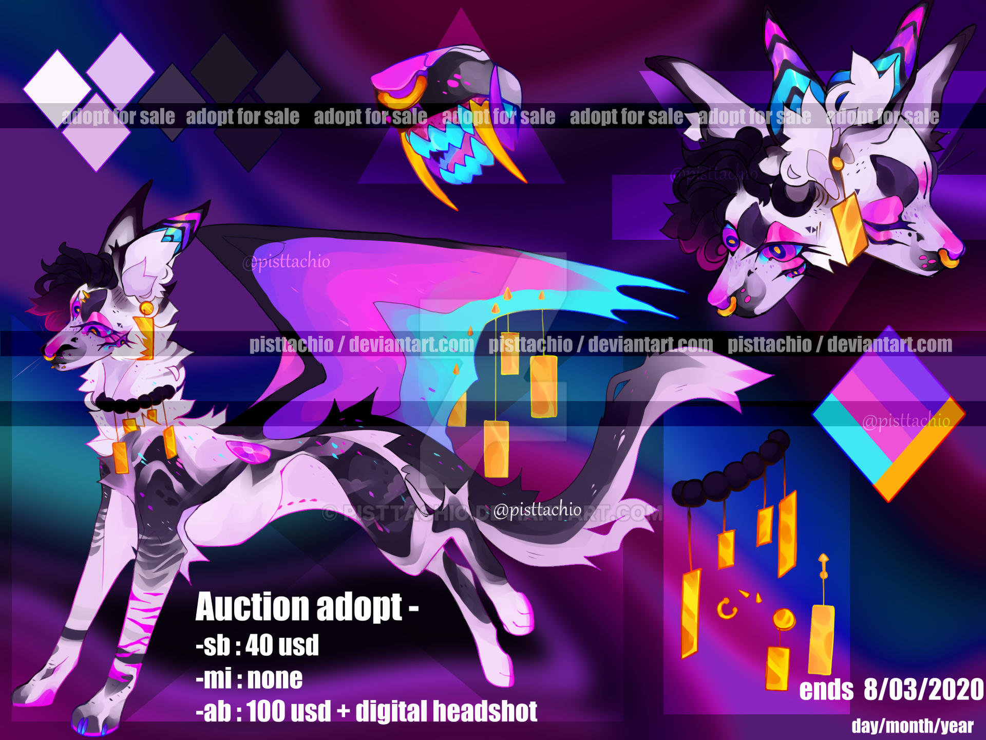Chinese Spirit Animal Auction Sold By Pisttachio On DeviantArt chinese-spirit-animal-auction-sold-by-pisttachio-on-deviantart