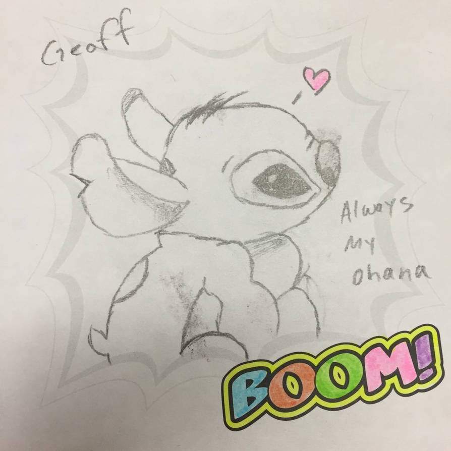 Stitch Side Notes Positive Notes Stitch on a Love Note by MegaraFoxfire on DeviantArt