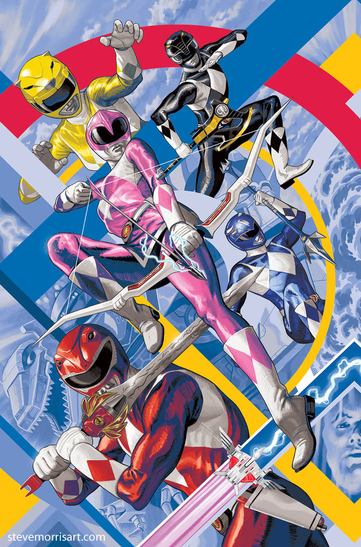 Power Rangers #1 Mighty Morphin #1 Cover Art by StevenJamesMorris on ...