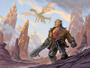 Dargon Age Varric Poster