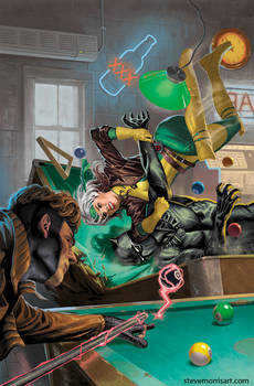 Rogue and Gambit Issue 2 Comic Cover