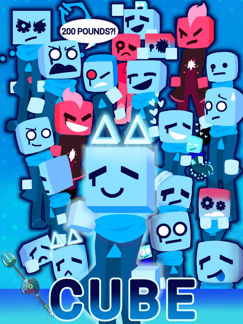 JSaB: Pink Corruption - Cube by OliviaTheRabbit on DeviantArt