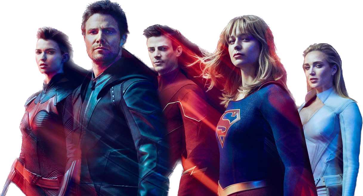 Crisis On Infinite Earths Leads by mostaverse on DeviantArt