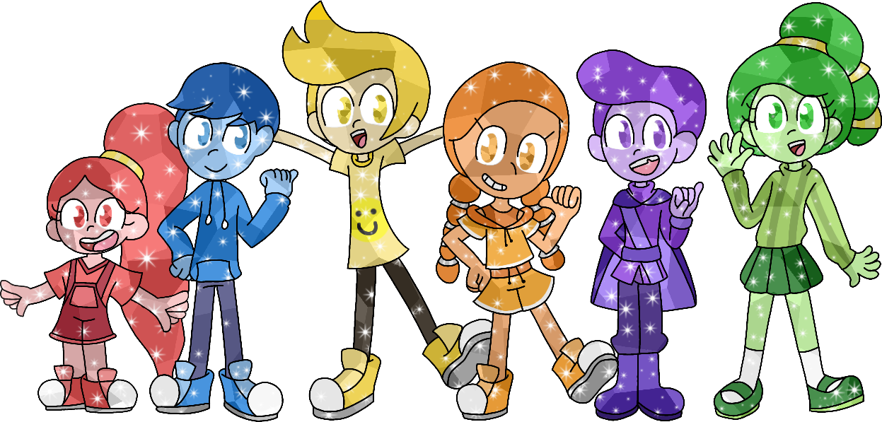 Crystallized Colourblocks Human by JTMojopop on DeviantArt