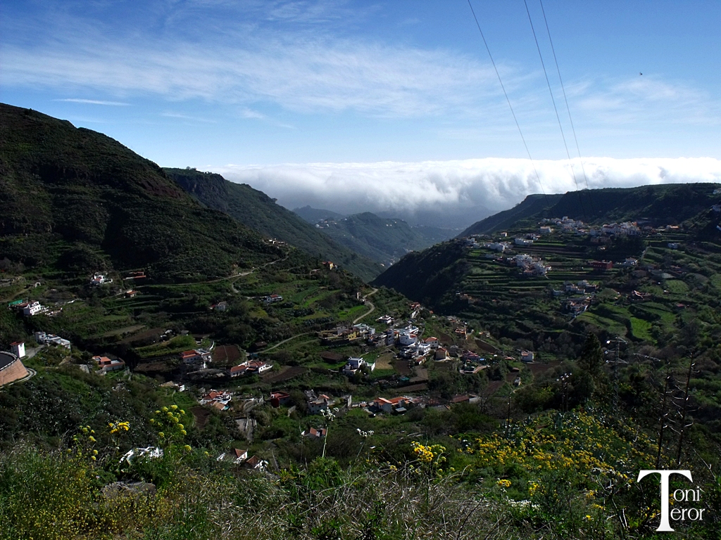 Nubes acercandose