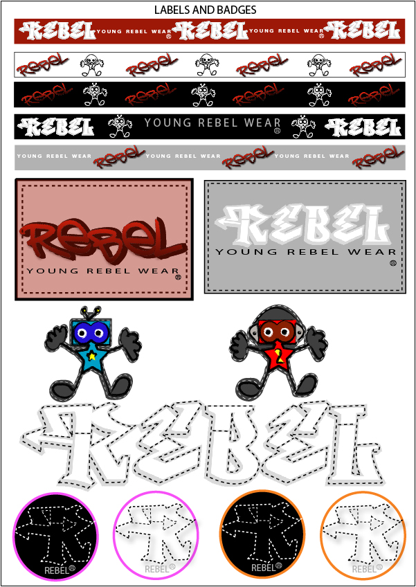 Digital Imaging - Rebel Badges