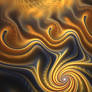 Golden Swirls