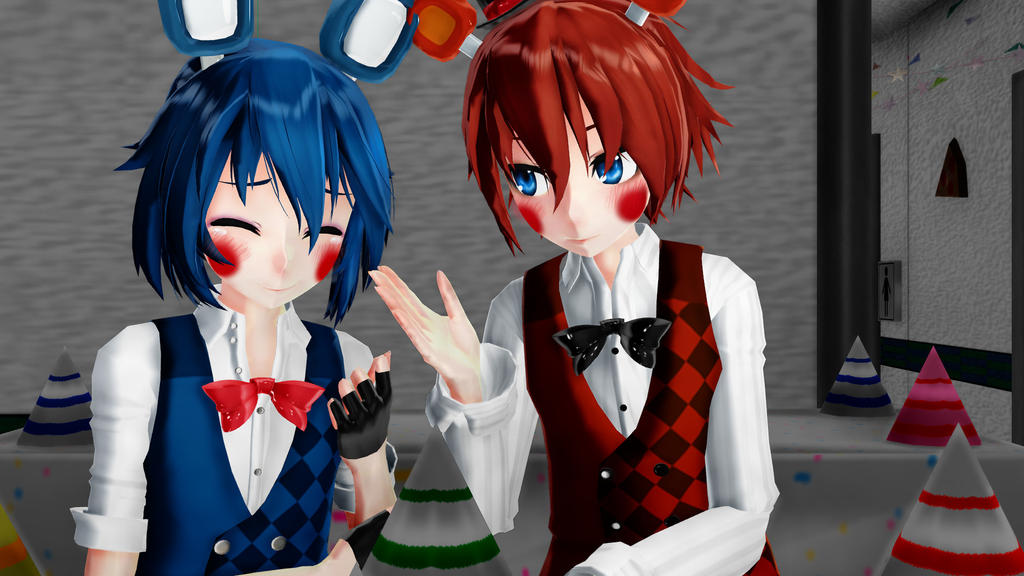 Toy Freddy X Toy Bonnie FNAF mmd By A S 28 On DeviantArt toy-freddy-x-toy-bonnie-fnaf-mmd-by-a-s-28-on-deviantart