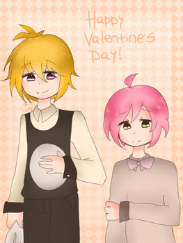 Happy valentine's day! (chico x the cupcake)