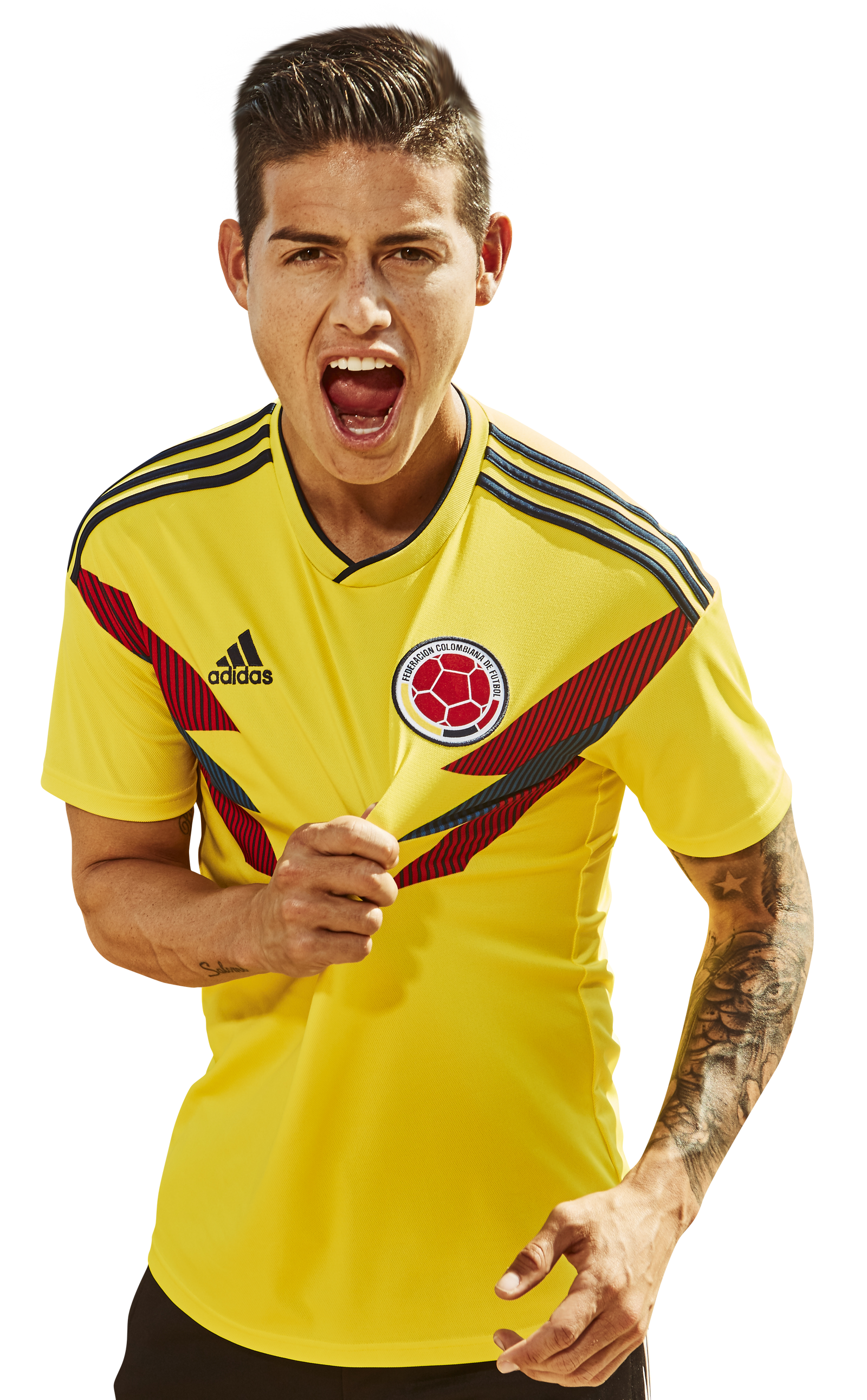 James Rodriguez Colombia home kit by flashdsg on DeviantArt