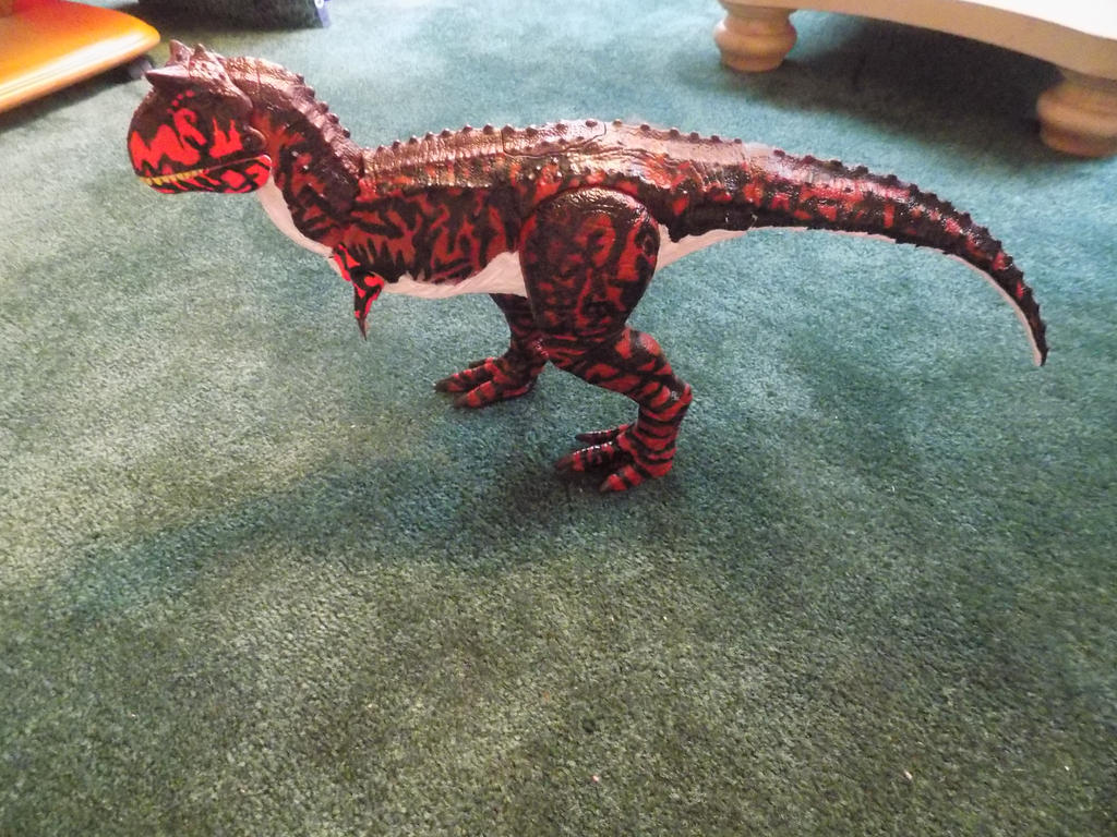JWFK Carnotaurus repaint by tcr11050 on DeviantArt