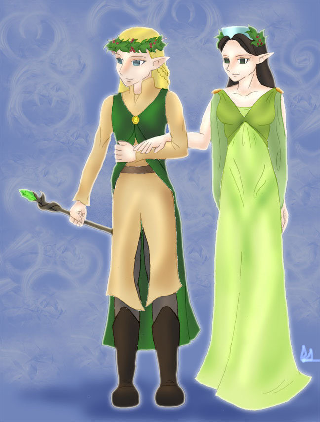 The Elven King and Queen