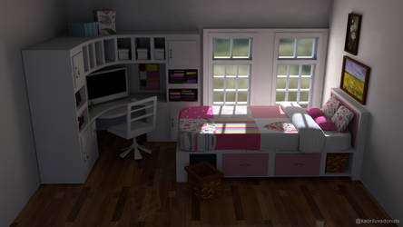3D Pink Bedroom (2022)