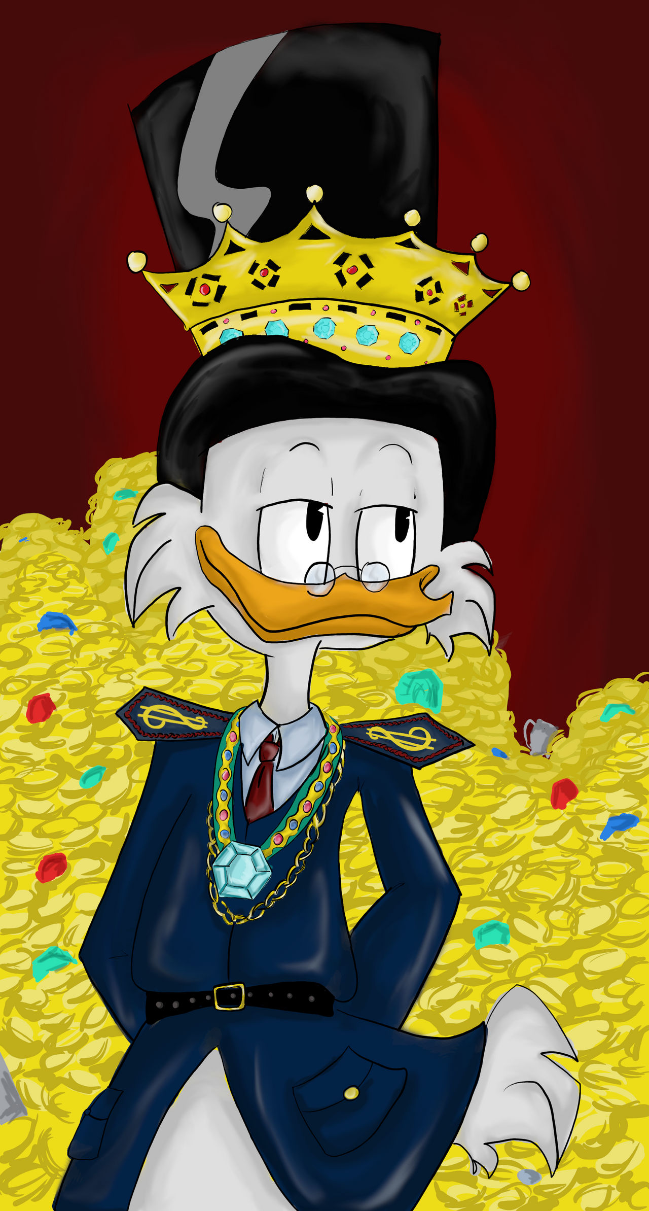 ScroogeMcDuck By BrightSunrise On DeviantArt scroogemcduck-by-brightsunrise-on-deviantart