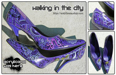 Walking in the City Pumps