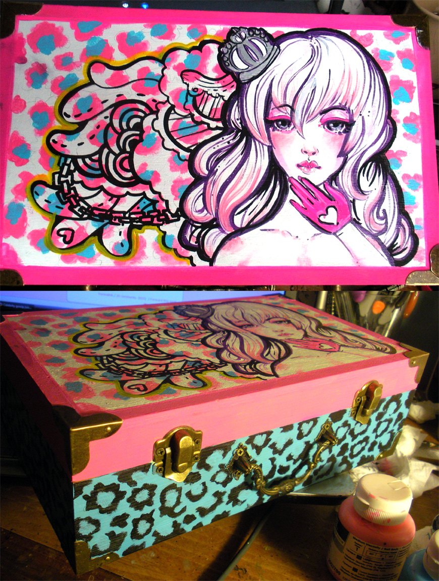 Painted Lady Box