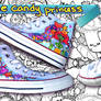 Zombie Candy Princess Shoes