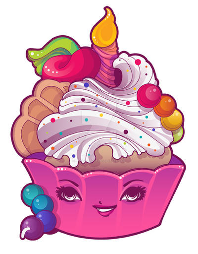 Cupcake Tattoo Commission