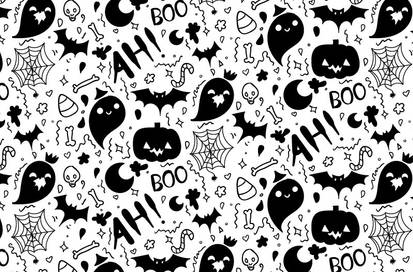 Tutorial: Hand Drawn Halloween Pattern