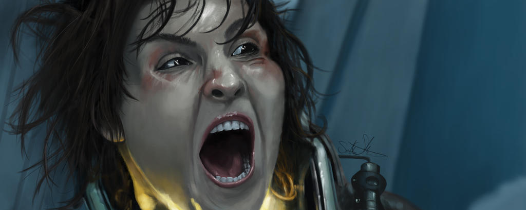 Prometheus Portrait Face Prometheus Movie Artwork
