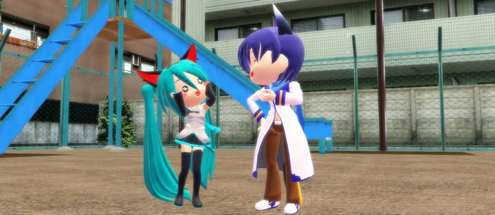 [MMD] Little Neko Kaito ~*DL*~