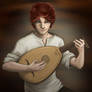 Kvothe and his lute