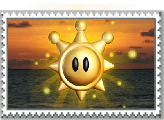 Shine Sprite at the Sunset Stamp