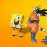 Son Goku and SpongeBob for Super Smash Bros.