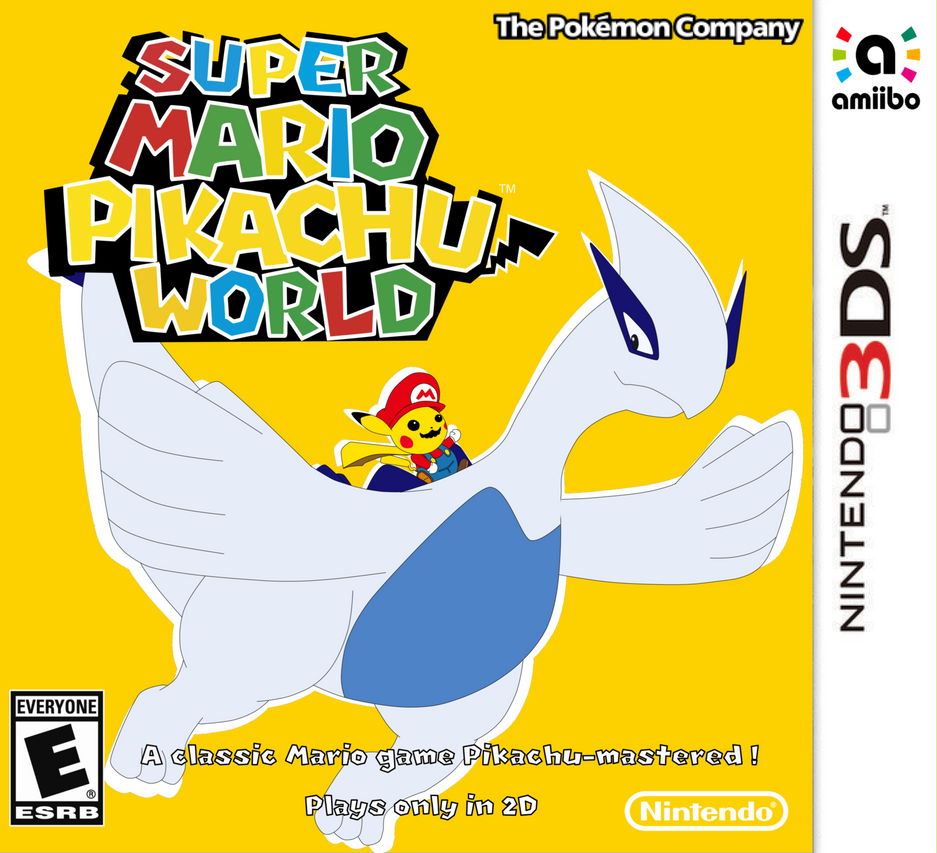 Super Mario Pikachu World 3ds By Cristiandarkradx2496 On Deviantart Super Mario Pikachu World 3ds By Cristiandarkradx2496 On Deviantart