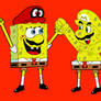 Mario and SpongeBob Mimic Oddyssey