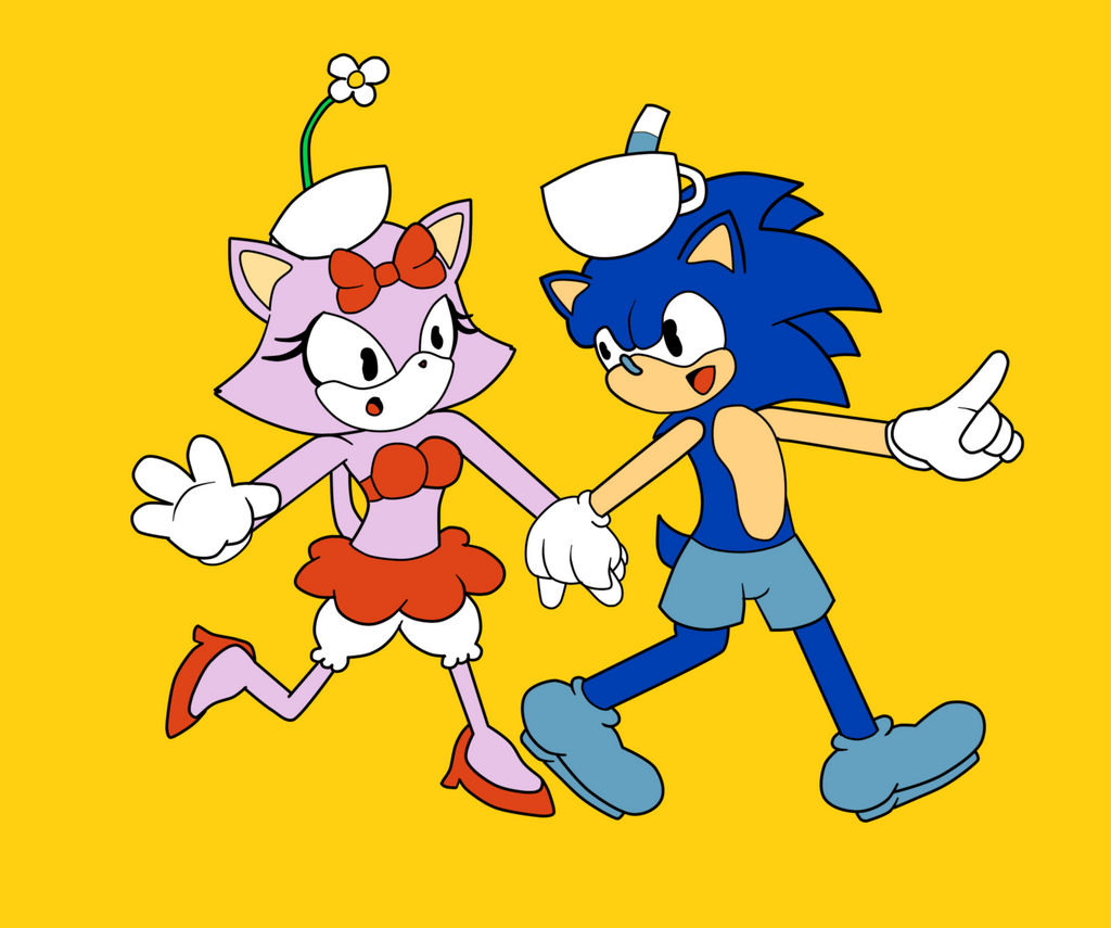 Sonic And Blaze X CUPHEAD By CristianDarkraDx On DeviantArt sonic-and-blaze-x-cuphead-by-cristiandarkradx-on-deviantart