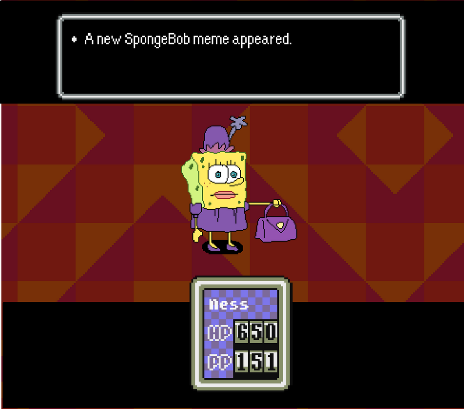 Spongebob Traveling Meme In Earthbound By Cristiandarkradx2496 On Deviantart Spongebob Traveling Meme In Earthbound By Cristiandarkradx2496 On Deviantart