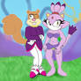 Sandy Cheeks and Blaze Switched Clothes