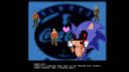 Sonic.exe - GAME OVER Mockup. by OhHeyItsMisu on DeviantArt