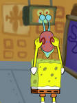 SpongeBob's Barg N Mart baby meme