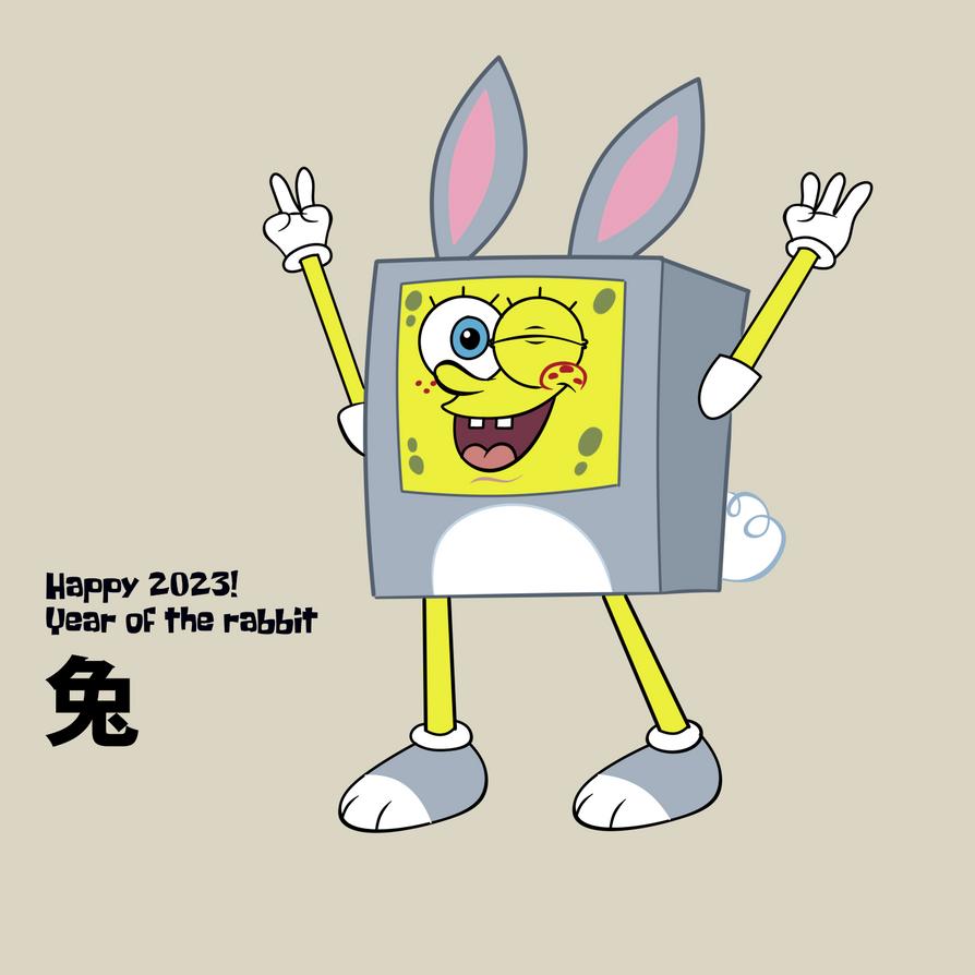 Rabbit SpongeBob 2023 by CristianDarkraDx on DeviantArt