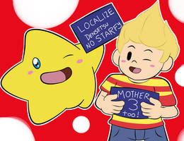 Starfy and Lucas petition to GBA Switch Online