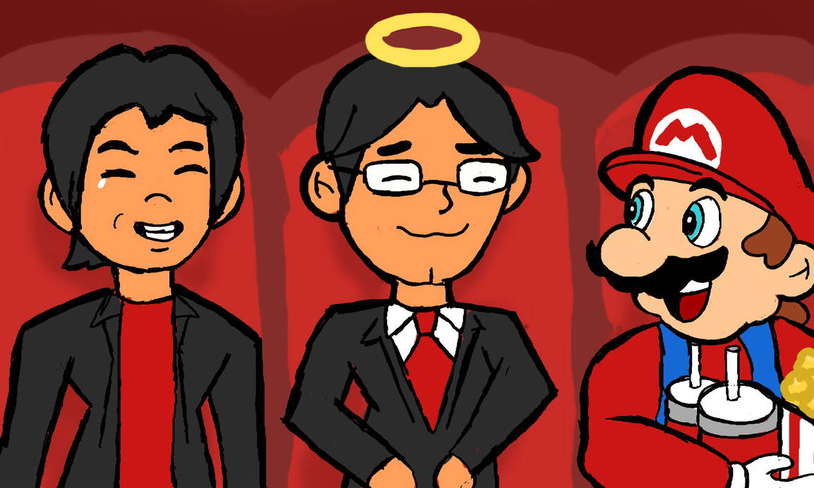 Mario Miyamoto And Iwata At The Theater By Cristiandarkradx On Deviantart